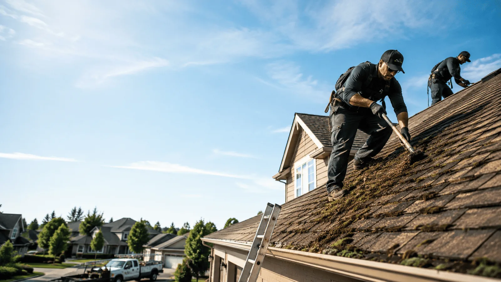 Roof Moss Removal in Blackwell, TX near me